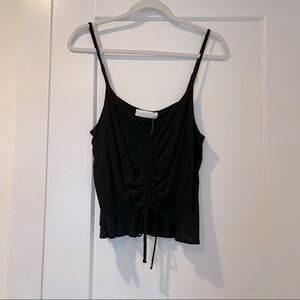 NWT black tank top